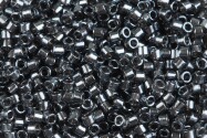 DB2394  Inside Dyed Steel Miyuki Delica 11/0 Japanese cylinder beads 1.6mm 5g