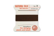 GRIFFIN Perlseide Braun, N° 3 0,50mm