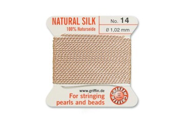GRIFFIN pearl silk Light Pink N°14 ø1.02mm
