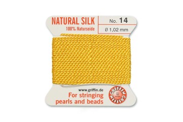 GRIFFIN pearl silk Light Yellow N°14 ø1.02mm