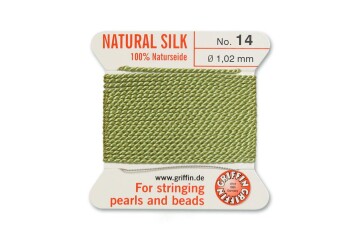 GRIFFIN pearl silk Jade Green N°14 ø1.02mm