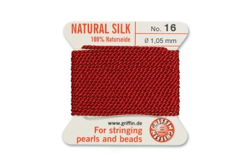 GRIFFIN pearl silk Garnet Red N°16 ø1.05mm