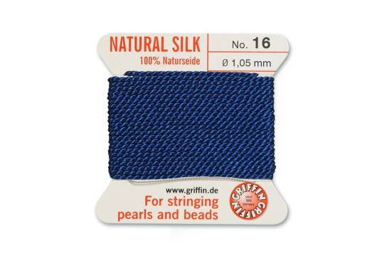 GRIFFIN pearl silk Dark Blue N°16 ø1.05mm