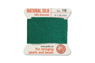 GRIFFIN pearl silk Green N°16 ø1.05mm