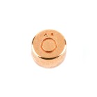 Letterkraal Ö roségoud 7mm 24K roségoud verguld