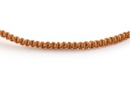Cordoncino metallico Macrame per gioielli Ø0.5mm in Rame
