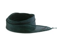 Handgemaakt crêpe satijn zijden lint Fles groen 20mm breed