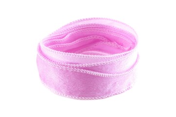 Handmade Crêpe Satin silk ribbon Rose 20mm wide