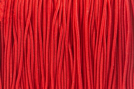 Elastic cord rubber band Ø1mm Red