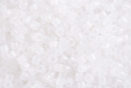 DB0220 White Opal Miyuki Delica 11/0 Perle di cilindro giapponese 1,6mm 5g