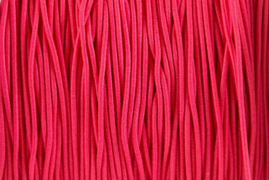 Elastic cord rubber band Ø1mm Coral