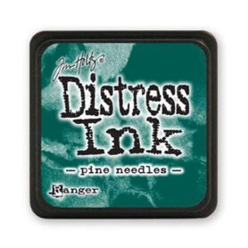 Tim Holtz® Distress Ink Pine Needles mini tampon encreur 2,6x2,6cm