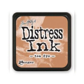 Tim Holtz® Distress Ink Tea Dye mini tampon encreur 2,6x2,6cm