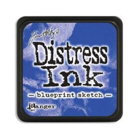Tim Holtz® Distress Ink Blueprint Sketch mini stamp...