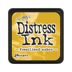 Tim Holtz® Distress Ink Fossilized Amber mini stamp...