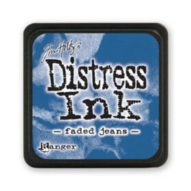 Tim Holtz® Distress Ink Faded Jeans mini stamp pad...