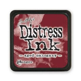 Tim Holtz® Distress Ink Aged Mahogany mini stamp pad...