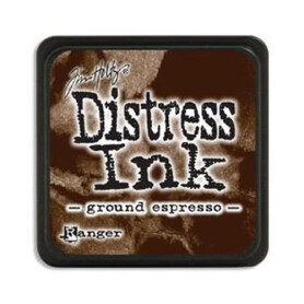 Tim Holtz® Distress Ink Ground Espresso mini stamp...