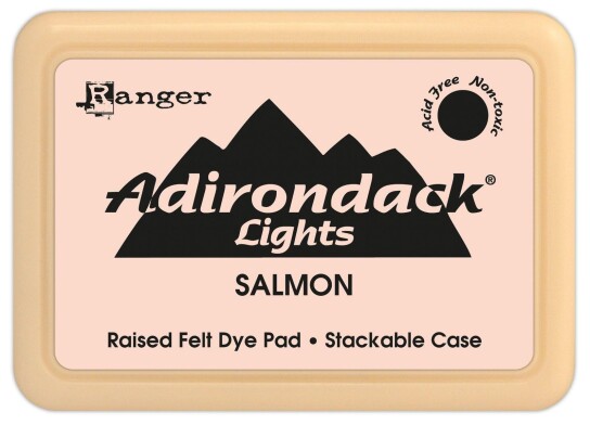 Adirondack Tinta de socorro Light Salmon almohadilla para sellos 8x5cm