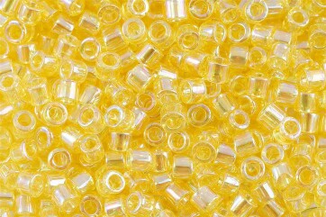 DBM0171 Transparent Yellow AB Miyuki Delica 10/0 perles...