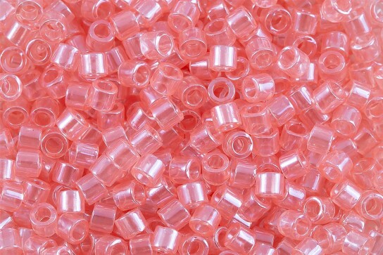 DBM0106 Shell Pink Luster Miyuki Delica 10/0 Perle di cilindro giapponese 2,2mm 5g