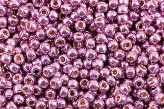 TR-11-PF580  PF Galvanized Sugar Plum 2.2mm TOHO 11/0 Rocailles 10g