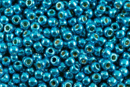 TR-11-PF583  PF Galvanized Caribean Blue 2,2mm TOHO 11/0 Rocailles 10g