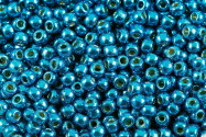 TR-11-PF585  PF Galvanized Ocean Blue 2,2mm TOHO 11/0 Rocailles 10g