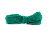Cinta de seda hecha a mano Crinkle Crêpe Hierba verde de 20 mm de ancho