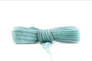 Handmade silk ribbon Crinkle Crêpe Pale Turquoise 20mm wide