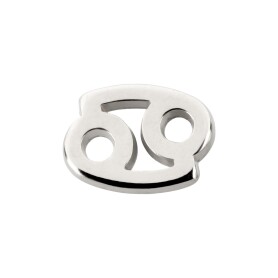 Colgante signo zodiacal Cáncer plata antigua...