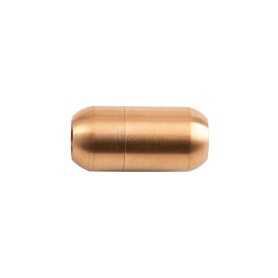 Edelstahl Magnetverschluss gold 18x7mm (ID 5mm)...