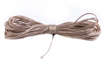 Cordón macramé metálico...