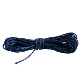 Twisted jewellery cord Ø2mm Dark Blue