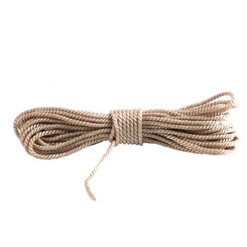 Twisted jewelry cord Ø2mm Beige