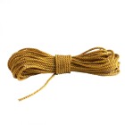 Cordon bijoux torsadé Ø2mm Ocre
