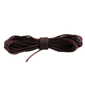 Twisted jewellery cord Ø2mm Dark Brown