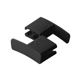 Hiilos Interchangeable magnetic clasp black 11mm