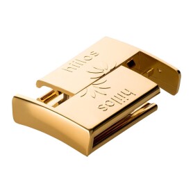 Hiilos Wechsel-Magnetverschluss Gold 22mm