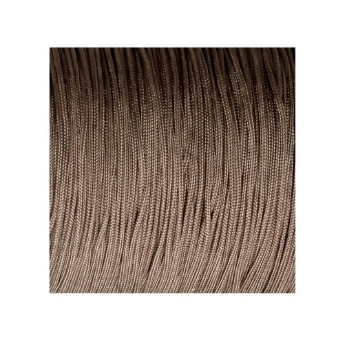 10m Nastro Macrame in corda di raso Ø0.8mm Cappuccino