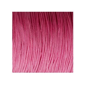 10m Macrame ribbon satin cord Ø0.8mm Dark Pink
