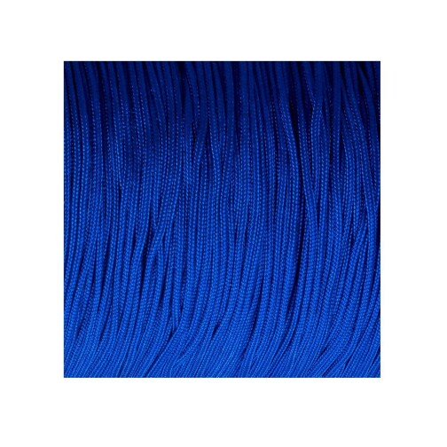 10m Ruban Macramé cordon satin Ø0,8mm Bleu