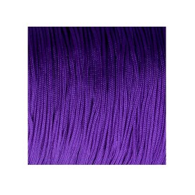 10m Macrame ribbon satin cord Ø0.8mm Blue Violet