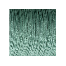 10m Macrame ribbon satin cord Ø0.8mm Pastel sea green