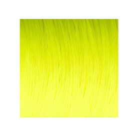 10m Macrame ribbon satin cord Ø0.8mm Neon Yellow