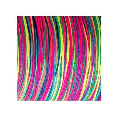 10m Macrame ribbon satin cord Ø0.5mm Gradient