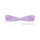 10m Macrame ribbon satin cord Ø0.5mm White
