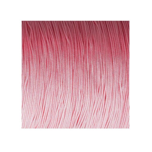 10m macramé lint satijnkoord Ø0,5mm Pink