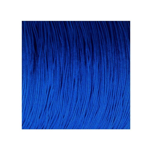 10m Ruban Macramé cordon satin Ø0,5mm Bleu