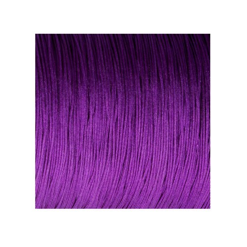 10m Macrame ribbon satin cord Ø0.5mm Purple